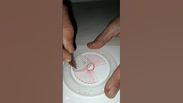 🔥 The Most Satisfying Spirograph Pattern Ever #spirograph #satisfying