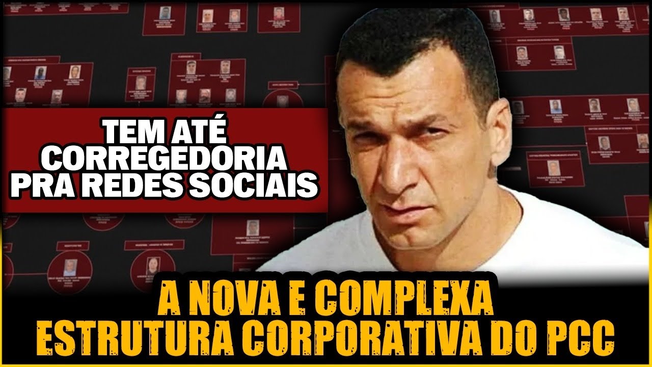 NOVO ORGANOGRAMA DO PCC É PUBLICADO PELA POLÍCIA