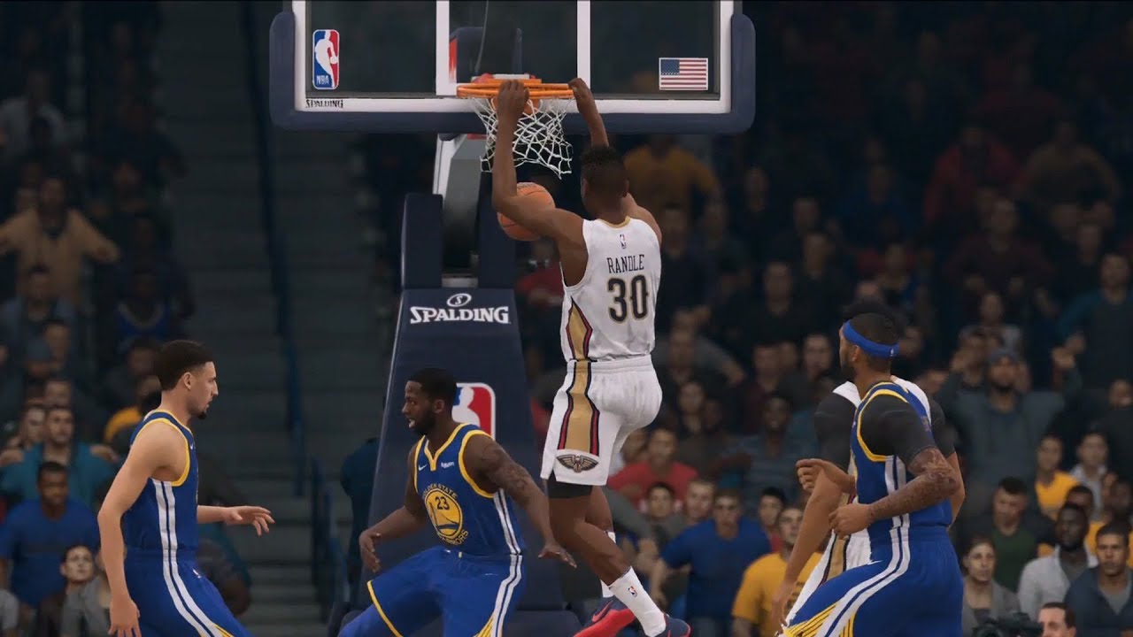 NBA Live 19 - New Orleans Pelicans vs Golden State Warriors - Gameplay (HD) [1080p60FPS]