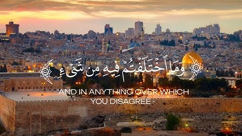 القارئ طارق محمد 🌿تلاوة من سورة الشورى🌿#فلسطين #القدس