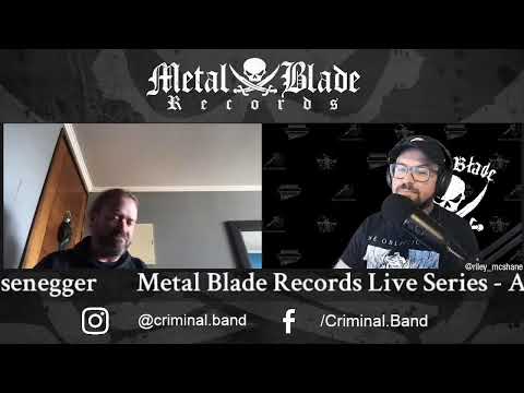 Metal Blade Live Series w/ Anton Reisenegger of Criminal