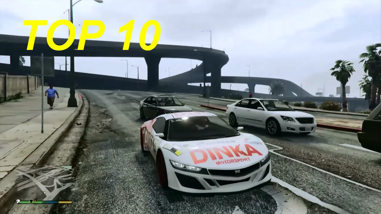 Gta 5 Top 10 Cars Youtube