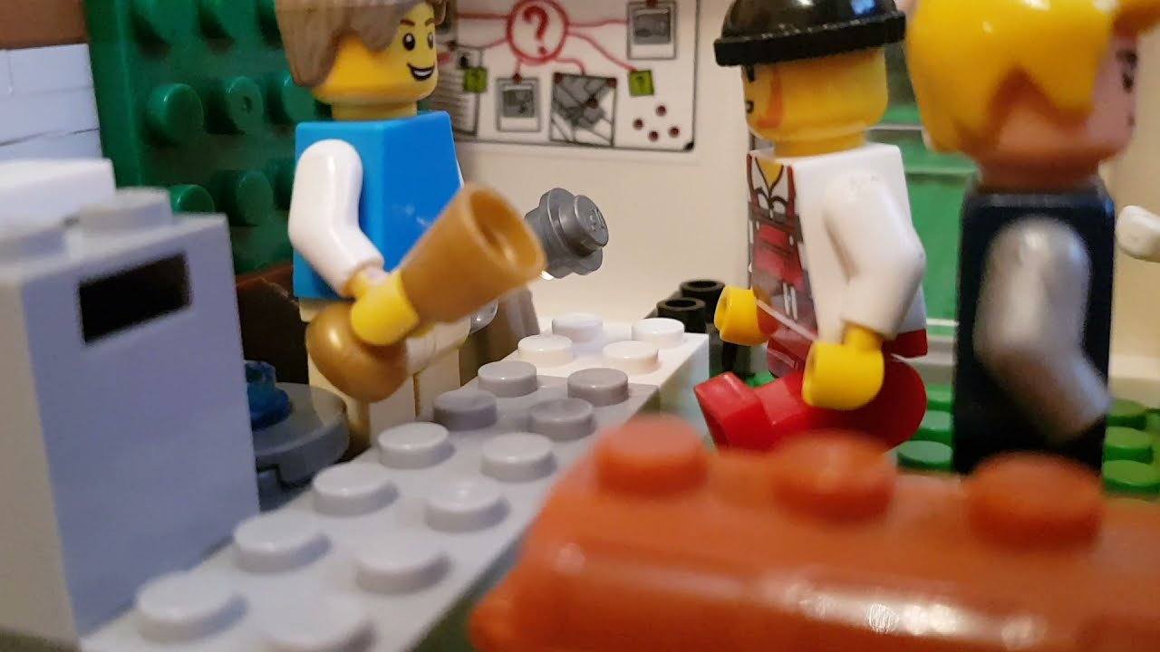 "Обычный лего день" 4 серия Лего мультфильм / "An ordinary lego day" 4 series Lego cartoon