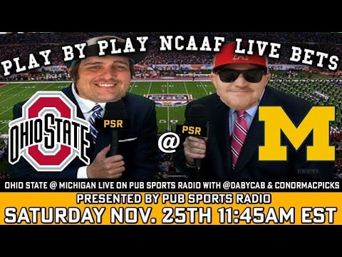Michigan Wolverines vs Ohio State Buckeyes LIVE Bet Stream | NCAA ...
