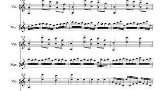 Main Theme from Interstellar for marimba and vibraphone duet