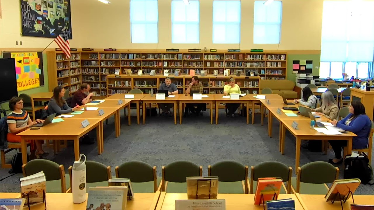 MVRSD School Board Meeting 5-12-2026