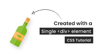 CSS Single Div Art | CSS Tutorial With source code