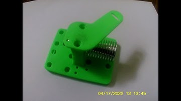 ANET A8 Bowden extruder mount