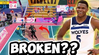     Anthony Edwards FIRST LOOK in Dunk City Dynasty (He’s OP)