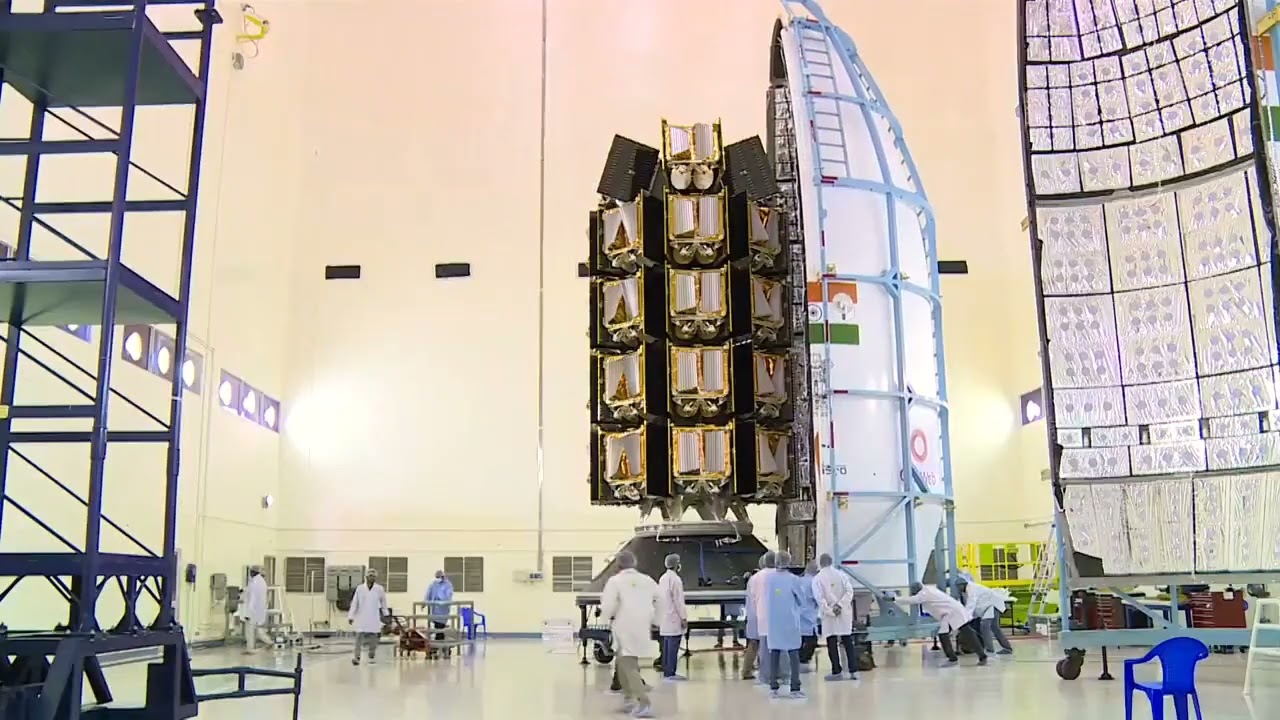 LVM3-M2🚀 || OneWebLaunch14 ||  OneWeb India-1 Mission Launch Campaign and Vehicle Integration Video