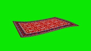 Flying Aladdin carpet green screen (only free for subscriber)