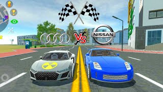 Car Simulator 2 | Audi VS Nissan | R8 VS 350Z | Race & Top Speed | Car Games Android Gameplay screenshot 3