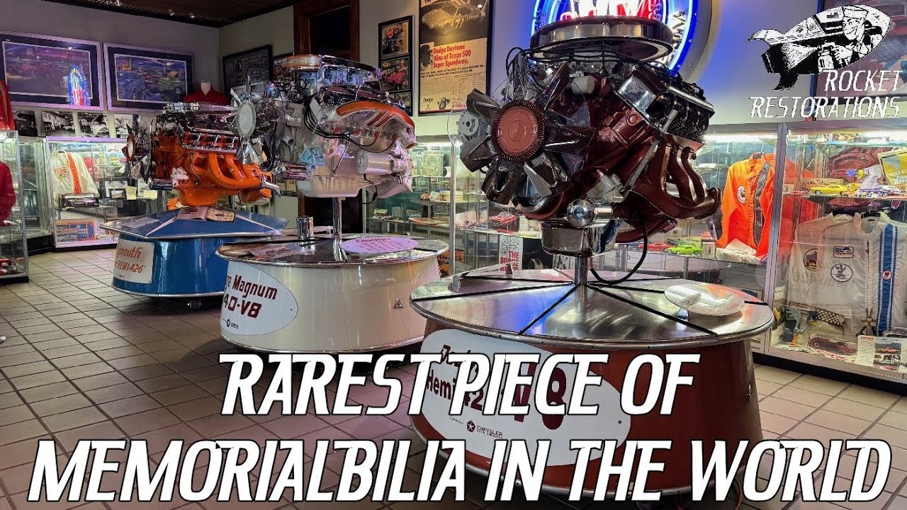 Mindblowingly Cool Mopar 426 Hemi & 440 6 Pack Cutaway Engines From The Wellborn Muscle Car Museum!