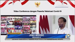 Hadapi Puncak Gelombang III Pandemi Covid-19, Jokowi: Percepat Vaksinasi Covid-19