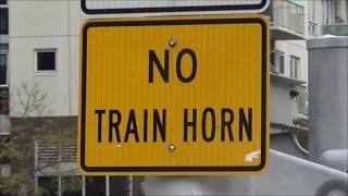 Railfanning San Diego in the Quiet Zone - 2/22/14