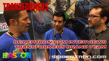 HASCON 2017: Transformers Brand Team interviewed by Seibertron.com