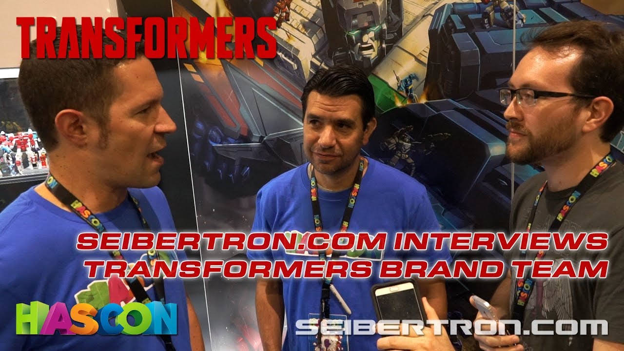 HASCON 2017: Transformers Brand Team interviewed by Seibertron.com