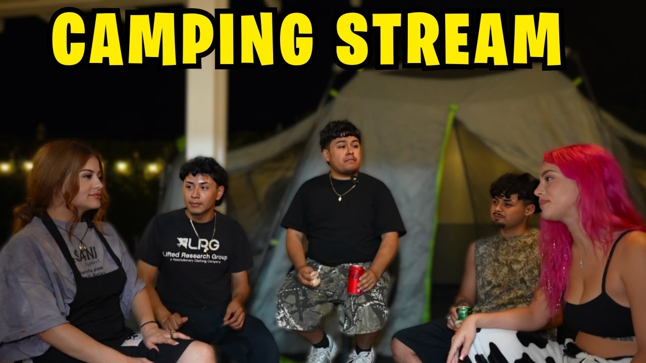 Camping Stream with Benjy, Paeka, Ezmo, and Yoyo
