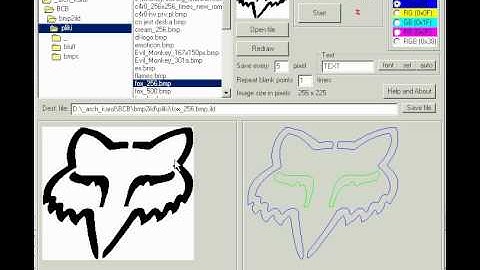 bmp2ild and g-code generator software - how to use it