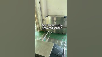 Super strong infrared sensing #turnstile #smartlockcylinder #gates #accesscontrol #gate