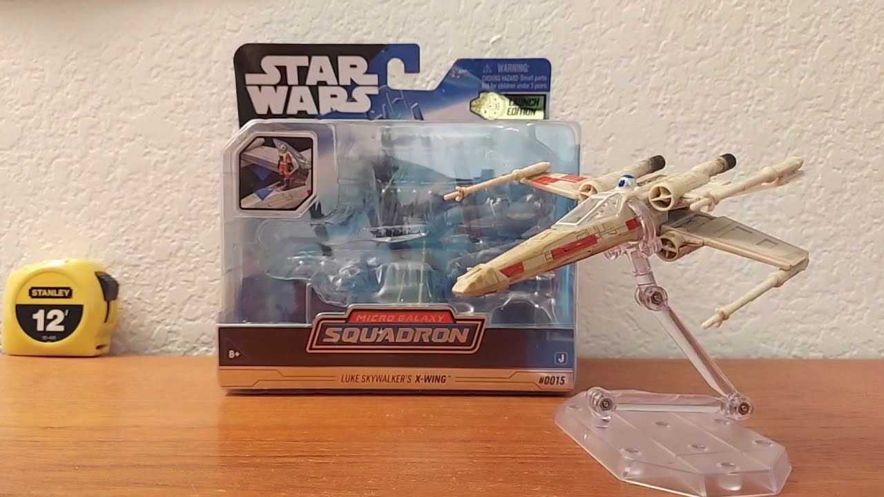 Star Wars Micro Galaxy Squadron Luke Skywalker's X-Wing |S PIDER's