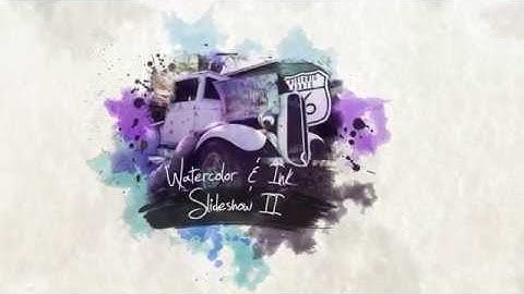 Watercolor & Ink Slideshow 2 (Best After Effects Projects)