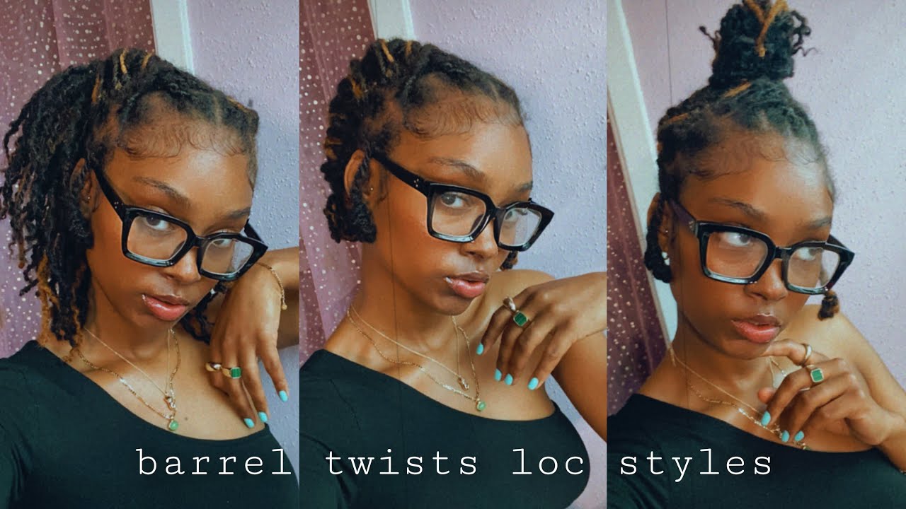 *attempting* PINTEREST LOC STYLES PT. 2 | BARREL TWIST EDITION