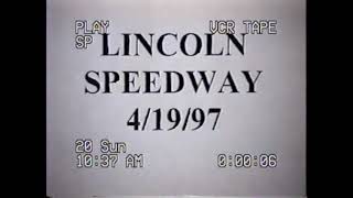 Lincoln Speedway - Fred Rahmer Protest 4191997