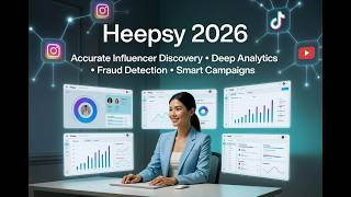 Heepsy 2026: The Most Accurate Influencer Search & Analytics Platform