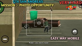 Gta San Andreas  Mission 41  Photo Opportunity  Gta San Andreas Photo Opportunity  Gta Mobile
