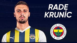 Rade Krunic Skills | Welcome To Fenerbahçe? | Passes & Defend | 2024