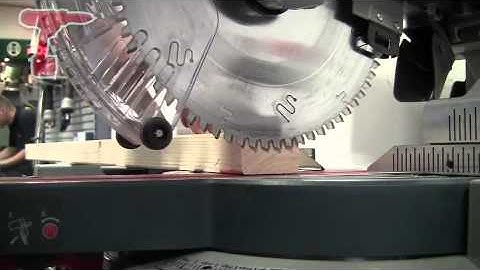 How to Trench Cut Using a Bosch GCM12 GDL Professional Glide Mitre Saw
