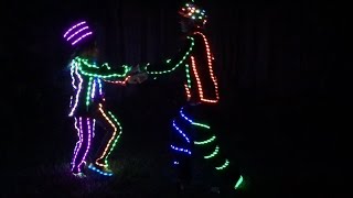 LED Light Up Costume DIY! (Burning Man + Halloween Costume)