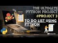 To-Do List Project Using Python | The Ultimate Python Project Playlist | Hindi | VIDEO : 3