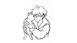 Tokyo Revengers Chifuyu And Peke J Short Fan Animation