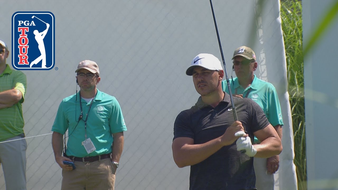 Brooks Koepka hits 402-yard drive at Bridgestone Invitational 2018