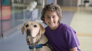 Facility Dog Olaf at Mary Bridge Children's Hospital | Canine Companions