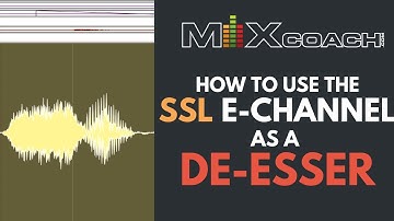 Sibilance: How to use the SSL channel as a de-esser