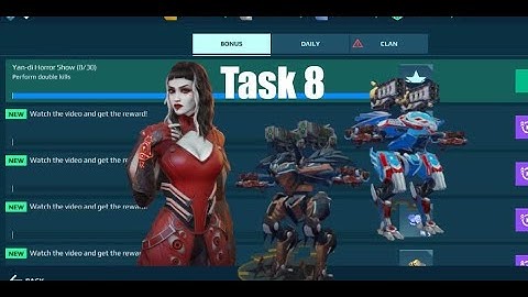 Yan-Di Horror Show Task 8 | War Robots