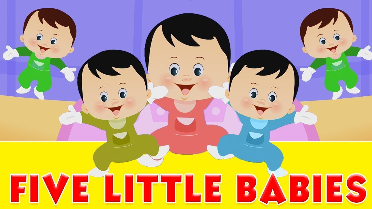 خمس الأطفال الصغار | غاني أطفال صغار | قصيدة باللغة العربية | Kids Tv Arabic | Five Little Babies