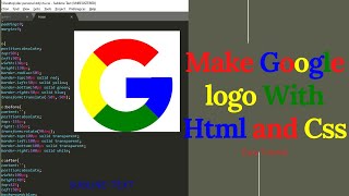 How to Make Google Logo  With HTML And CSS Easy Tags:-By Dev Tajpuriya