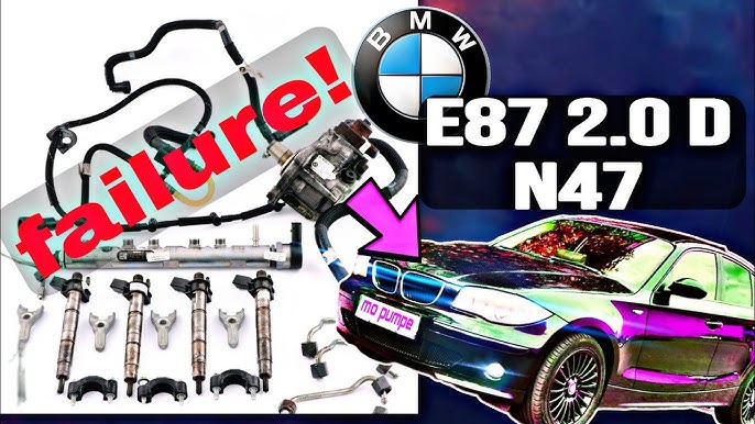 BMW n57 n47 high pressure fuel pump removal 