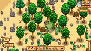 Cutting Weeds costs no energy, so you can still work without energy - Stardew Valley 1.6