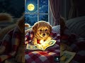 Fluffy puppy reading comics | Byte & Beyond #puppy #dog #fluffy #shorts #emotional #animation #love