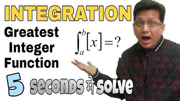 INTEGRATION Shortcut - Method | Calculus Tricks | Greatest Integer Function | Class 12 Maths CBSE