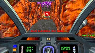 Descent - real walkthrough - insane difficulty - level 8