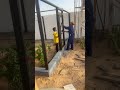 عمل محمية طيور من البدايه للنهايه تأسيس بخشب الجاوي