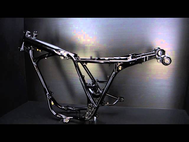 ヤマハ【SR400 1JR】書付き純正フレームはこんな感じです。 - YouTube