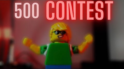 500 subscriber stop motion contest!