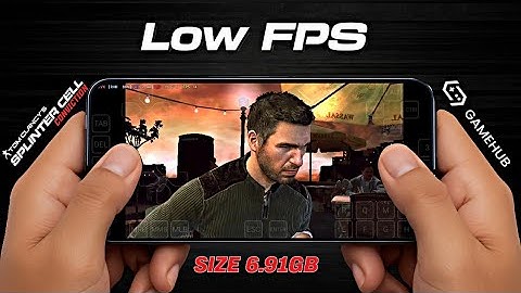 🔥Splinter Cell Conviction Mobile (RAM 8, Dimensity 700) - Gameplay + Tutorial on GameHub 5.2.2 ไทย🔥